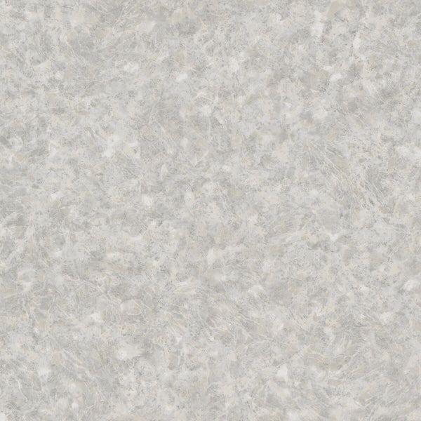 Bohemian Texture - Silver Silver By Mulberry | Bohemian Romance |Solid Texture Wallcovering Print