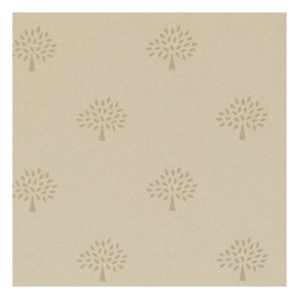 Grand Mulberry Tree - Sand Beige By Mulberry | Modern Country |Botanical & Floral Small Scale Wallcovering Print