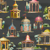 Follies - Ebony By Mulberry | Icons Wallcoverings |Novelty  Wallcovering