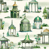 Follies - Emerald  By Mulberry | Icons Wallpapers |Novelty  Wallcovering