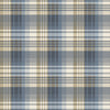 Mulberry Ancient Tartan - Indigo By Mulberry | Icons Wallcoverings | Plaid / Check Wallcovering