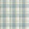 Mulberry Ancient Tartan - Aqua By Mulberry | Icons Wallcoverings | Plaid / Check Wallcovering