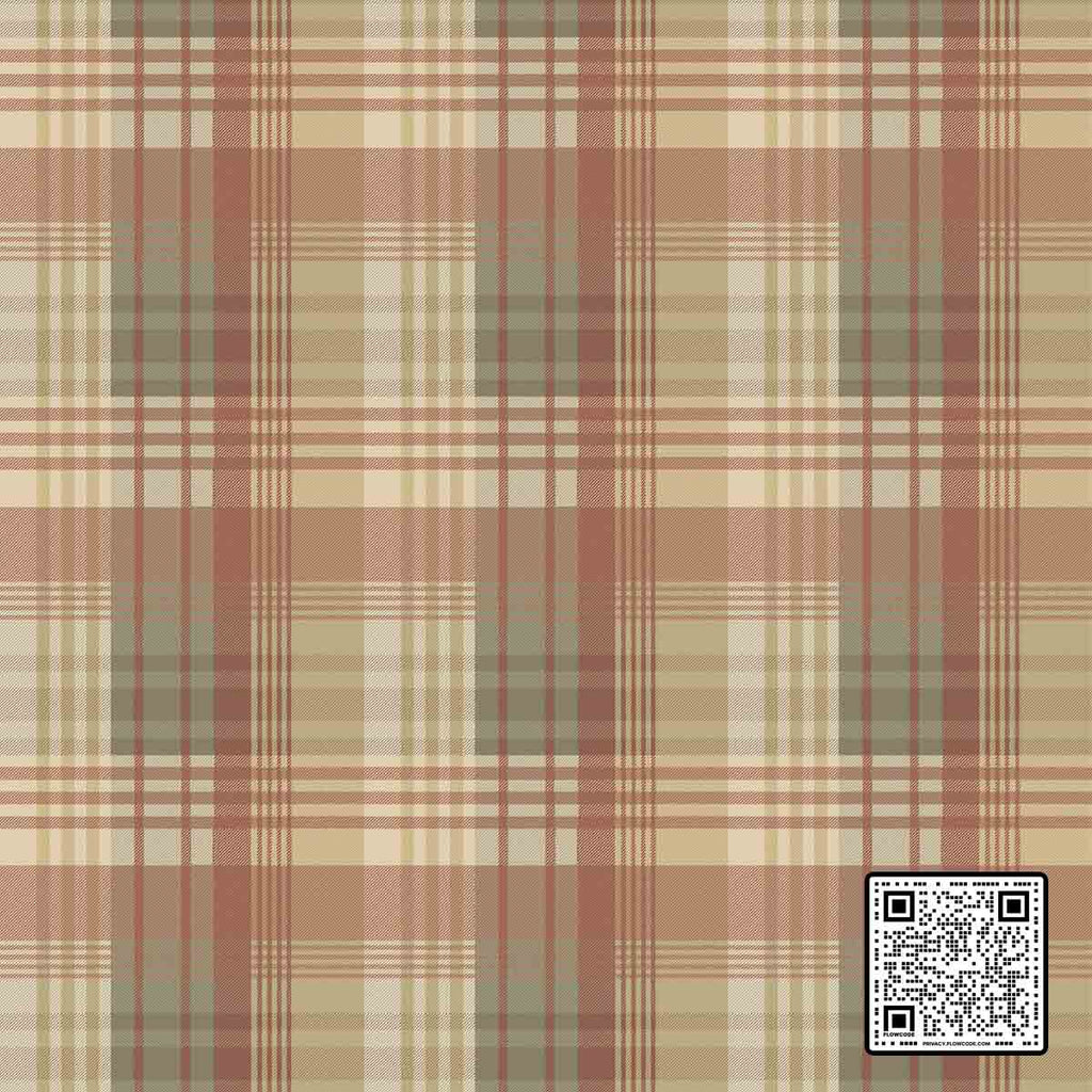 Mulberry Ancient Tartan - Lovat/Red  By Mulberry | Icons Wallpapers | Plaid / Check Wallcovering
