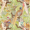 Game Birds - Multi  By Mulberry | Icons Wallpapers |Animal/Insects Botanical & Floral Wallcovering