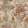 Floral Rococo - Red/Plum  By Mulberry | Icons Wallpapers | Botanical & Floral Wallcovering