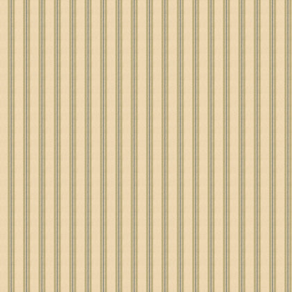 Somerton Stripe - Lovat Green By Mulberry | Print Club Wallcovering |  Wallcovering