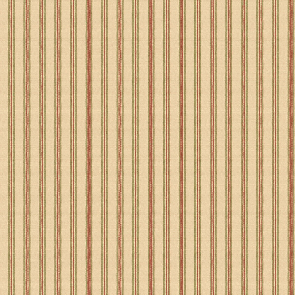 Somerton Stripe - Moss Green By Mulberry | Print Club Wallpaper |  Wallcovering