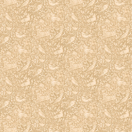 Hedgerow - Stone Beige By Mulberry | Print Club Wallcovering |  Wallcovering