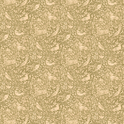 Hedgerow - Moss Green By Mulberry | Print Club Wallcovering |  Wallcovering