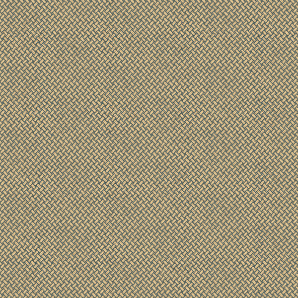 Basketweave - Teal Teal By Mulberry | Print Club Wallcovering |  Wallcovering