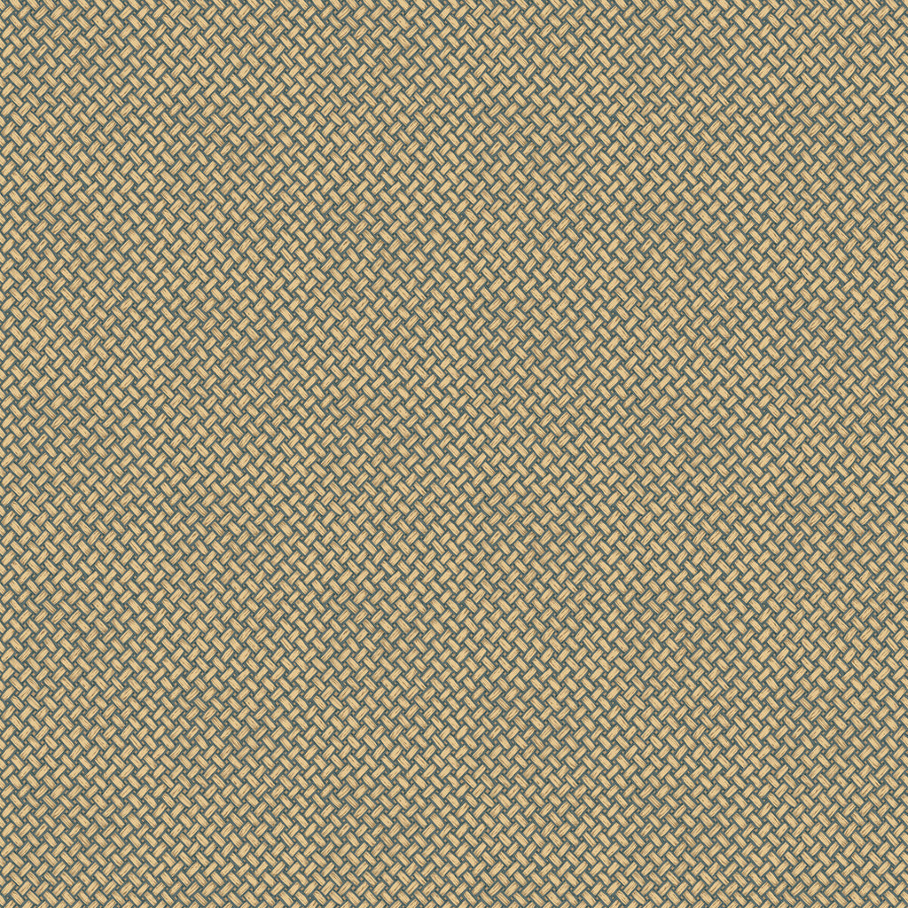 Basketweave - Teal Teal By Mulberry | Print Club Wallpaper |  Wallcovering