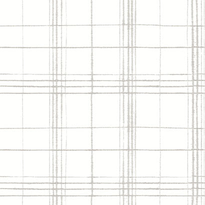 Farmhouse Plaid Wallpaper | Jeffrey Stevens