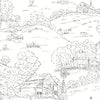 Pasture Toile Wallpaper | Jeffrey Stevens