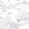 Pasture Toile Wallpaper | Jeffrey Stevens