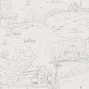 Pasture Toile Wallpaper | Jeffrey Stevens
