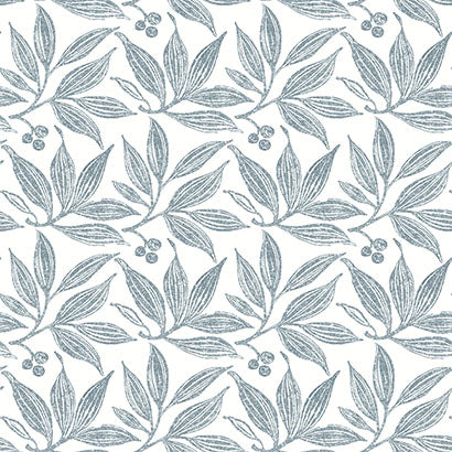 Chokeberry Block Print Wallpaper | Jeffrey Stevens