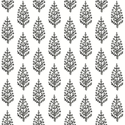 Paisley On Calico Wallpaper | Jeffrey Stevens