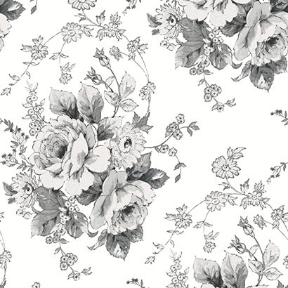 Heritage Rose Wallpaper | Jeffrey Stevens
