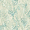 Malibu Paint Splatter Wallpaper - Contemporary Abstract - Metallic Blue and Pearl | Malibu Wallpaper