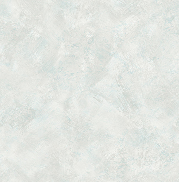Faux Contemporary Faux Metallic Ivory Powder Blue | Architectural Wallcoverings
