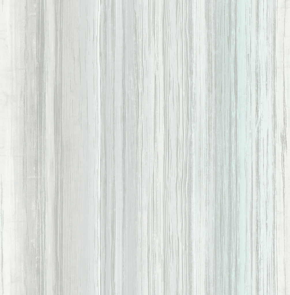 Malibu Stripe Wallpaper - Contemporary Striped - Metallic Silver | Malibu Wallpaper