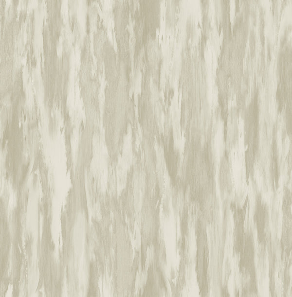 Stria Contemporary Stria Metallic Champagne and Greige | Architectural Wallcoverings
