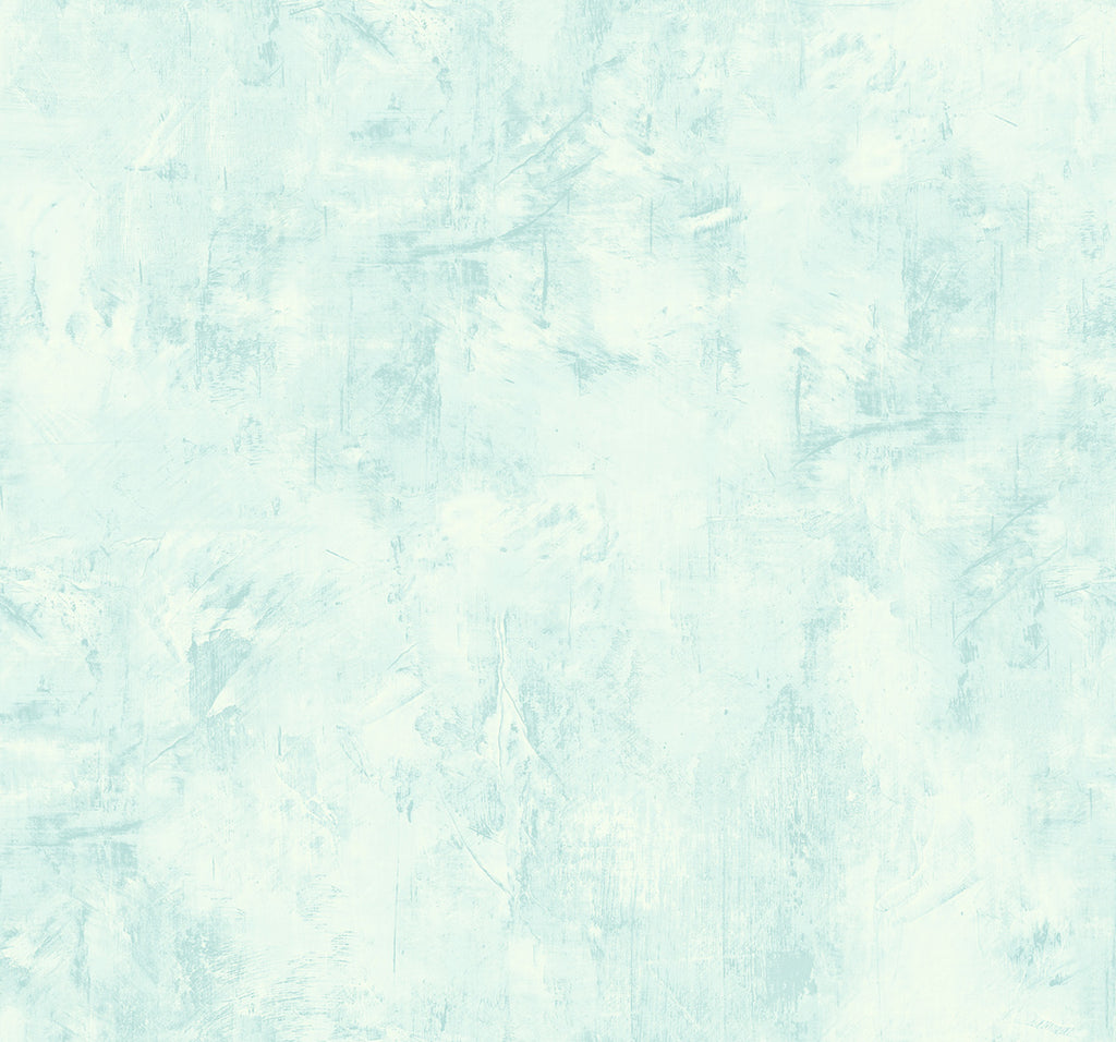 Malibu Vinyl Faux Wallpaper - Contemporary Faux - Aqua Blue | Malibu Wallpaper