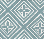 China Blue on White