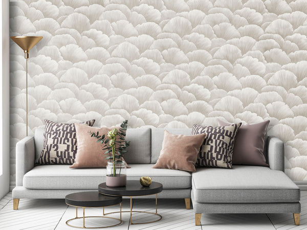 Fleur Ii Parisian - Beige Commercial Wallcovering | Koroseal
