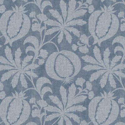Linsey - Steel Blue Commercial Wallcovering | Koroseal