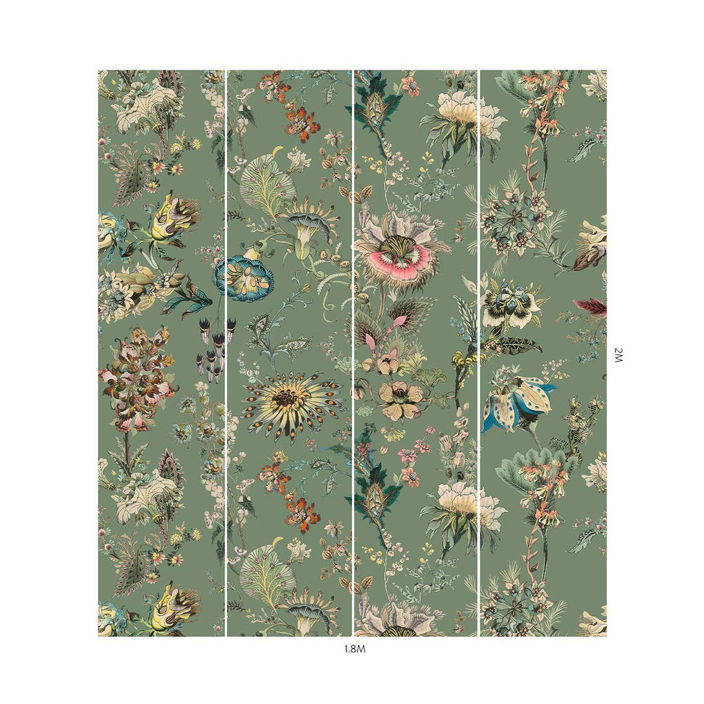 Flora Fantasia Verdigris, Sample