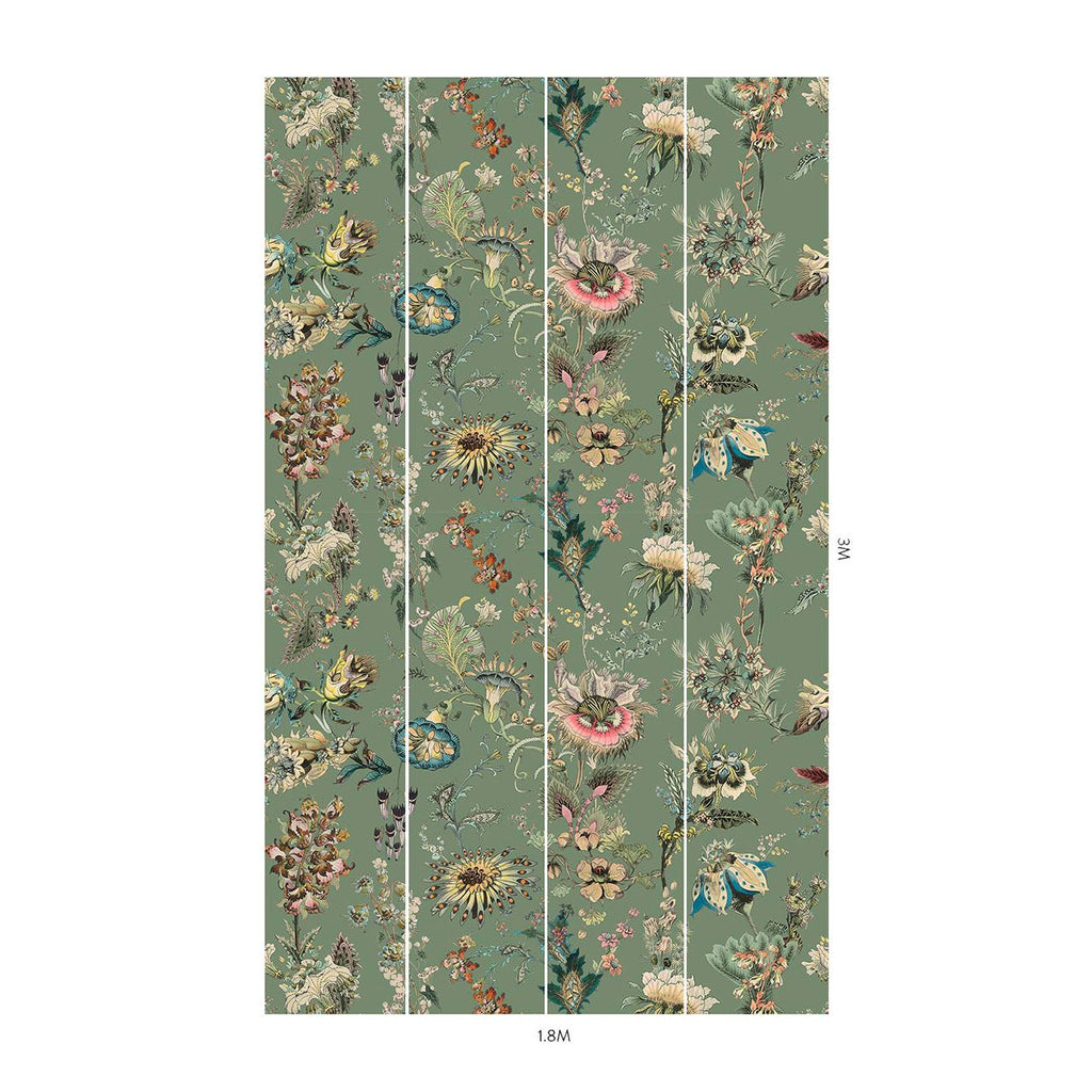 Flora Fantasia Verdigris, Sample