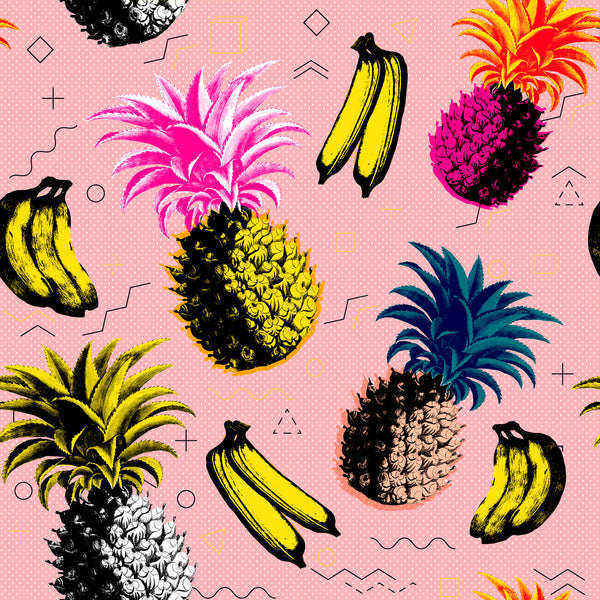 Flying Objects - Pink Wallcovering | Mind the Gap