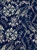 Folk Embroidery Indigo Wallpaper | Mind The Gap