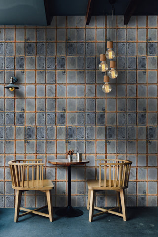 Foundry Wall - Grey, Brown Wallcovering | Mind the Gap