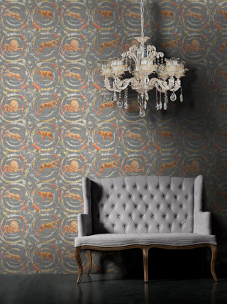 Fresce - Yellow, Grey, Brown Wallcovering | Mind the Gap