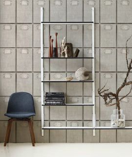 Fabric Covers Taupe - Taupe, Black, Grey Wallcovering | Mind the Gap