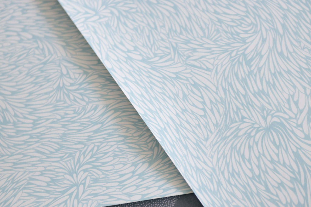 Feather Baby Blue