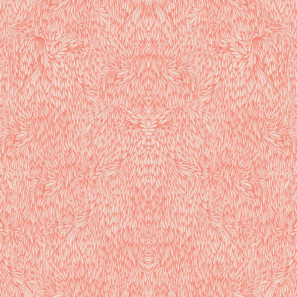 Feather Petal Pink | Poppy Print Studio Wallcovering