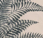 Fern Cliff, Slate Blue on Light Tint