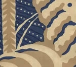 Camels Navy on Silk