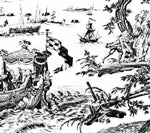 Fete Navale Toile, Noir