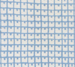 Blue on White