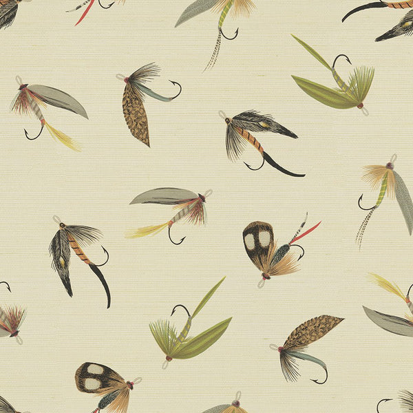 Come Fly With Me Grasscloth Riffle | Abnormals Anonymous Wallcovering