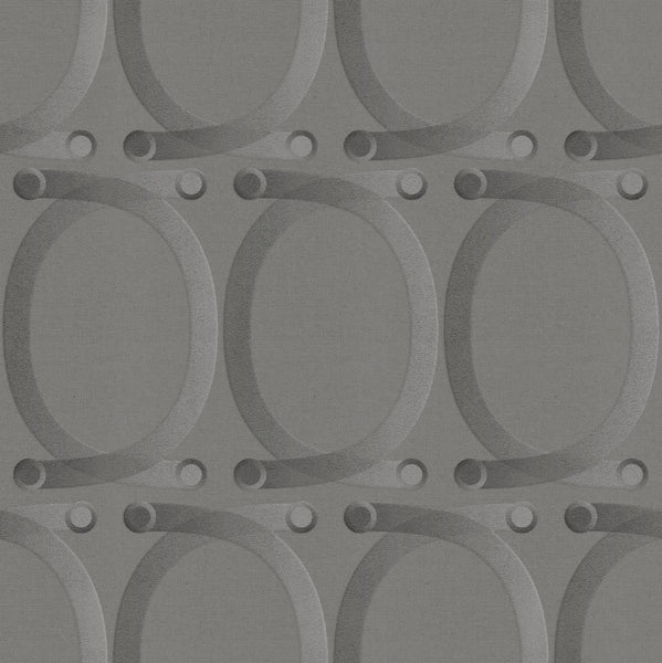 Floe Dark Grey  Wallpaper (0204D177) | Republic Of Ii By Iv | Koroseal