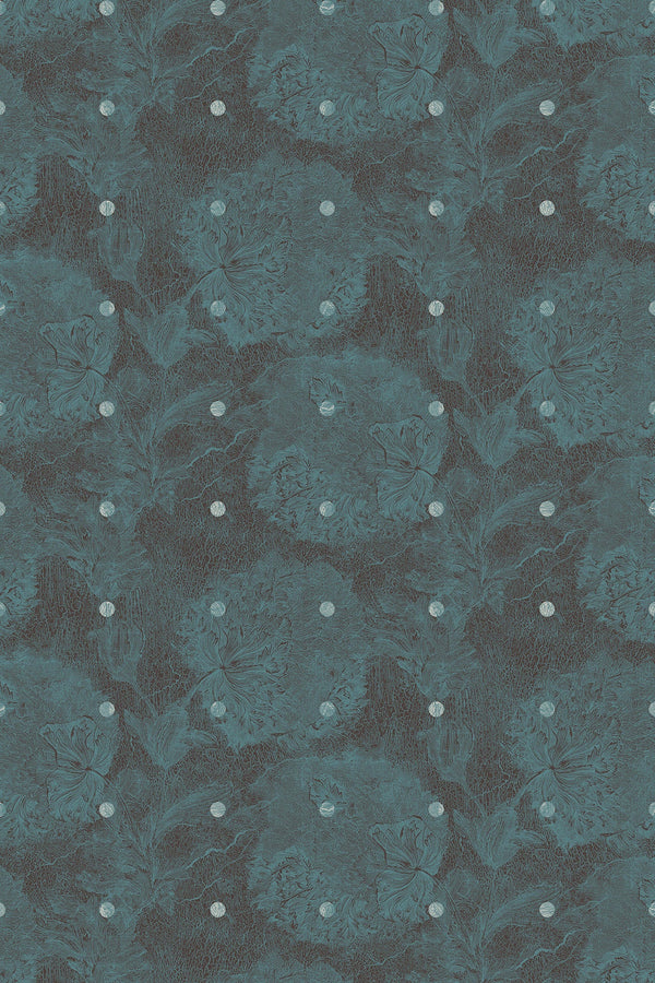 Fresco Petrol | Timorous Beasties Wallcovering