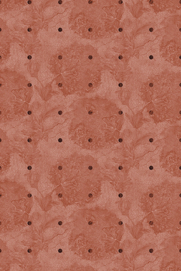Fresco Vermillion | Timorous Beasties Wallcovering