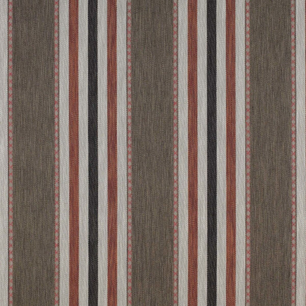 Albuquerque - Tabaco Multi By Gaston Y Daniela | Gaston Uptown |Stripes  Upholstery Weave