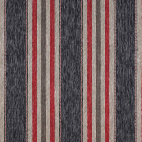 Albuquerque - Azul Marino Multi By Gaston Y Daniela | Gaston Uptown |Stripes  Upholstery Weave