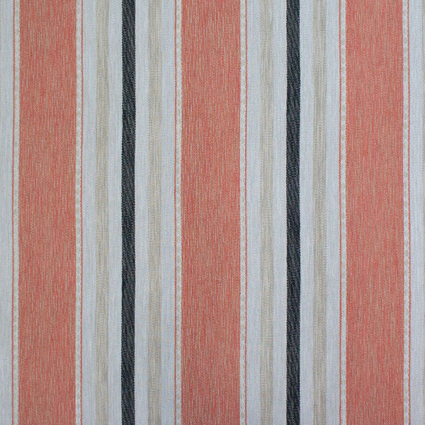 Albuquerque - Coral Orange By Gaston Y Daniela | Gaston Rio Grande |Stripes  Upholstery